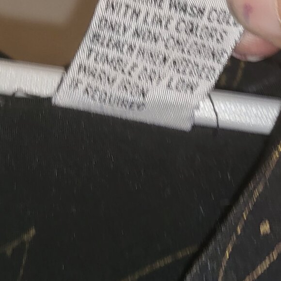 Maggie Barnes Blouse Long Sleeve Button Up Top Black Floral Plus Size 3X - Picture 8 of 13